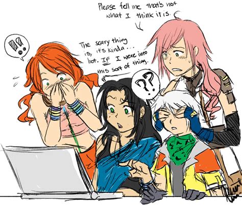 Ffxiii Characters Reacting To The Lewd Final Fantasy Know Your Meme
