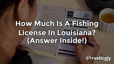 How Much Is A Fishing License In Louisiana Important Facts