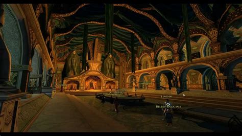 Lotro Hall Of Fire And Bilbo Baggins Youtube