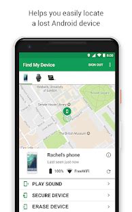 Tap the menu button in the upper left corner. Google Find My Device - Apps on Google Play