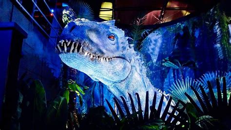 New Jurassic World The Exhibition Indominus Rex Feeding T Rex