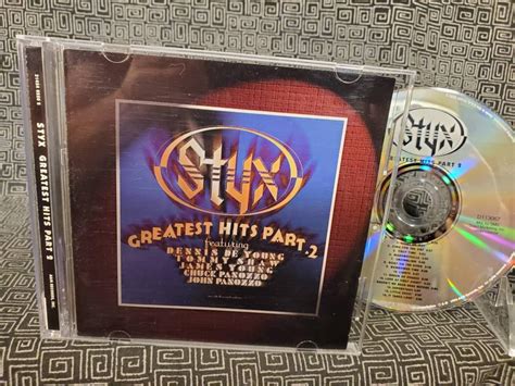 Styx Greatest Hits Part 2 Cd 16 Songs From All Eras Of The Etsy