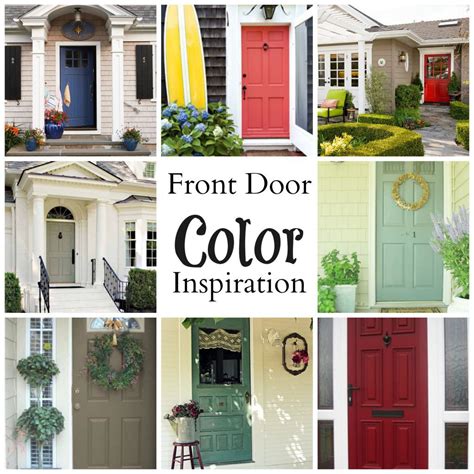 Exterior Door Colors For Tan House