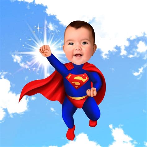 Personalized Superman Portraıt 3 4 Character Custom Etsy In 2021