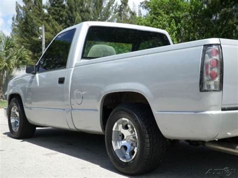 1990 Chevy 1500 Single Cab Short Bed Lowered V6 Clean Title Classic