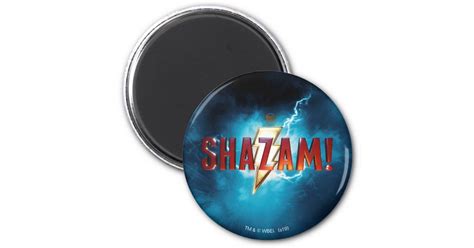 Shazam Theatrical Logo Magnet Zazzle