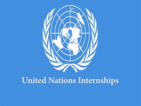 Internship Opportunity Open At United Nations Opportunities For Young