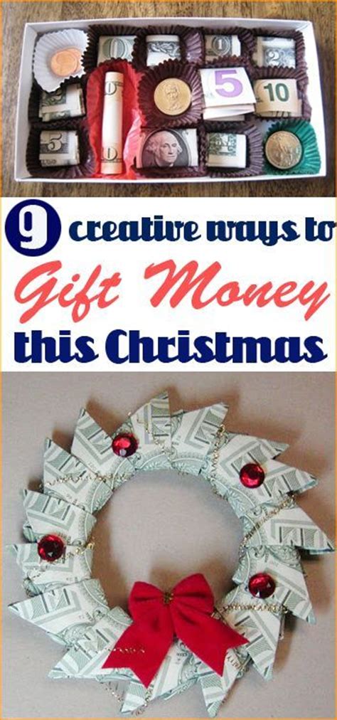 Need to come up with gifts for graduates. Creative Ways to Gift Money. Great ideas for last minute Christmas gifts. Whether you're ...