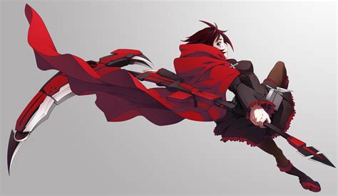 Male Anime Character Illustration Anime Rwby Ruby Rose Character