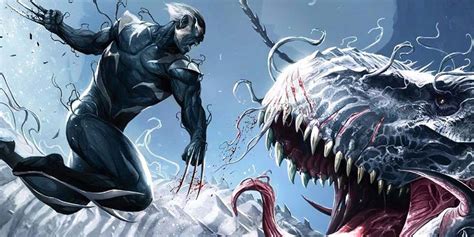 Wolverines Terrifying Venom Upgrade Originally Came From A Dinosaur