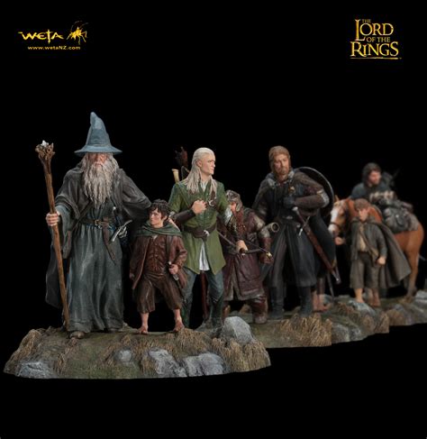 Weta ~ The Lord Of The Rings The Fellowship Of The Ring All 3 Sets