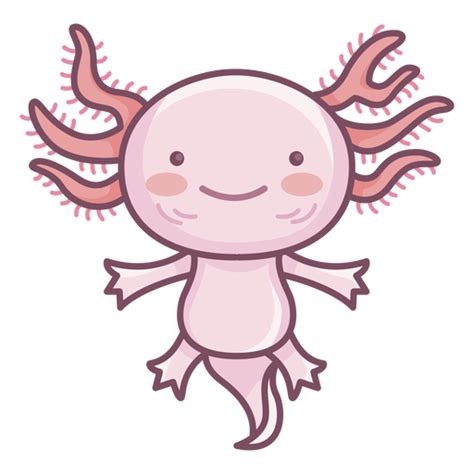 Lindo Personaje Axolotl Descargar Pngsvg Transparente