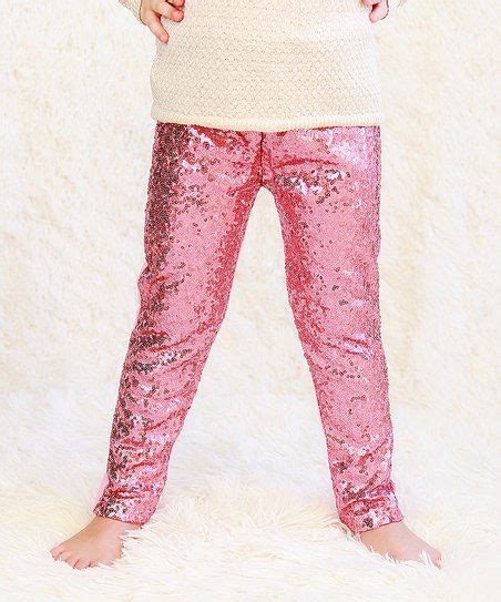 Whitney Elizabeth Pink Metallic Sequin Front Pants Infant Toddler