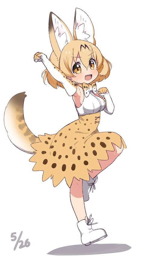 Safebooru Kemono Friends Anime Girl Kimono Furry Art