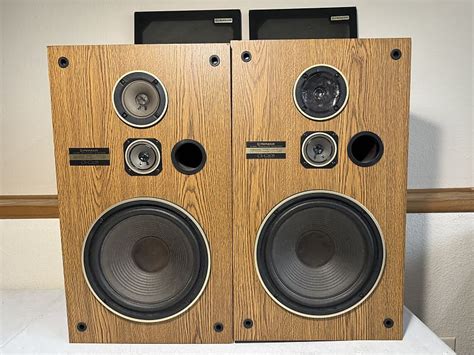 Pioneer Cs G203 Floor Speakers Hifi Stereo Vintage Audiophile Reverb