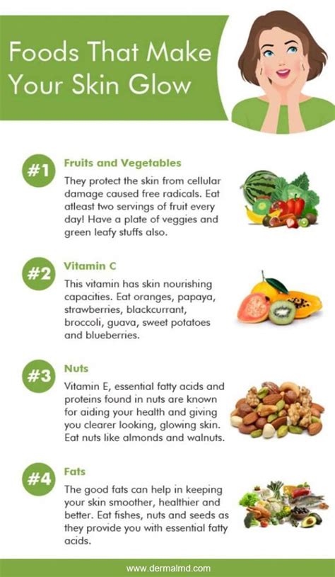Select Foods Which Will Make Your Skin Glow Our Daily Food Habits