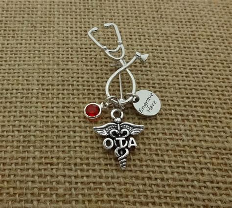 Ota Occupational Therapy Assistant Therapist Pin Personalized Ota Pin