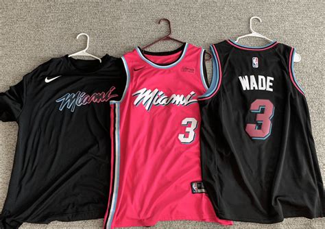 Miami Heat Dwyane Wade Black Vice City Nba Jersey Stiched Size S M L Xl