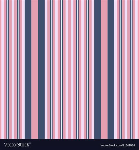 Vertical Dark Blue And Pink Stripes Print Vector Image