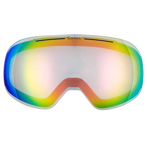 Gonex Large Size Magnetic Ski Goggles Over Glasses Ski Snowboard Snow Goggles For Men Women