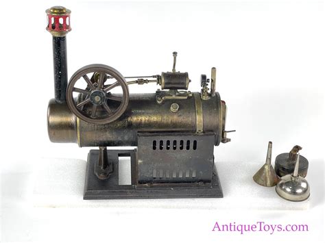 J Falk Horizontal Live Steam Engine Toy From Germany Sold