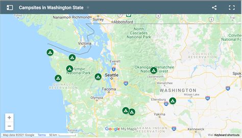 best campsites in washington state ultimate guide map go wander wild