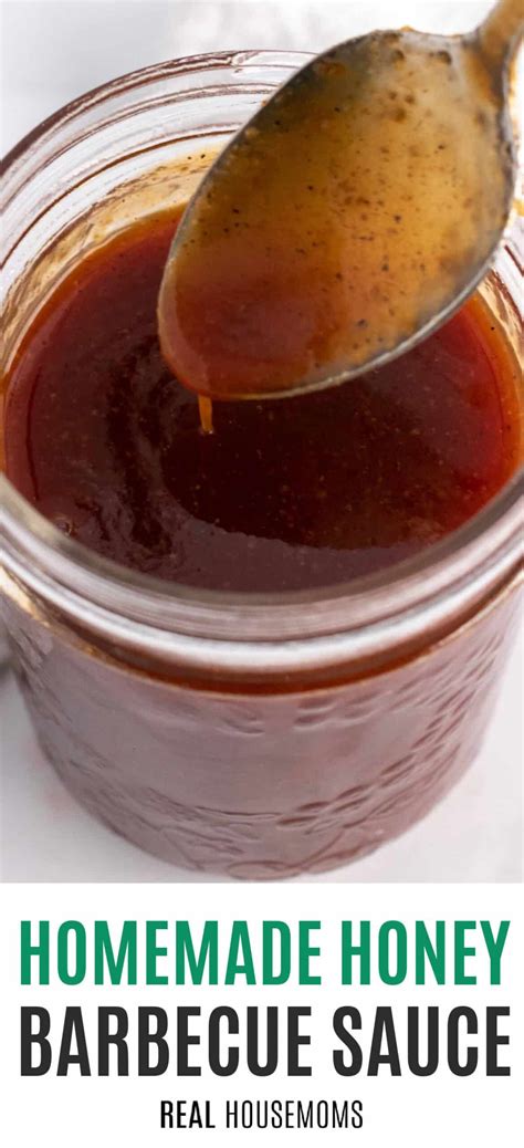 Homemade Honey Barbecue Sauce Real Housemoms