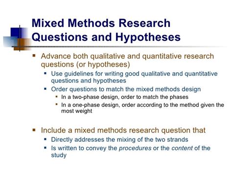 What Is Mixed Methods Qualitative Research