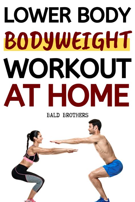 No Equipment Lower Bodyweight Workout You Can Do At Home Bodyweight