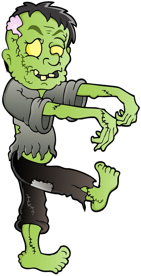 Cartoon Zombie Transparent Background Png Transparent Background Images