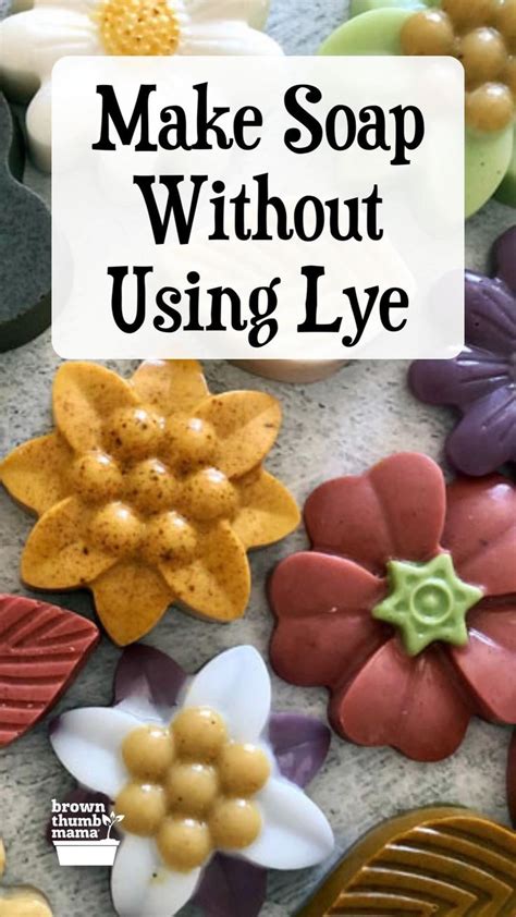 Make Soap Without Using Lye Easy Soap Recipes Handmade Soap Diy