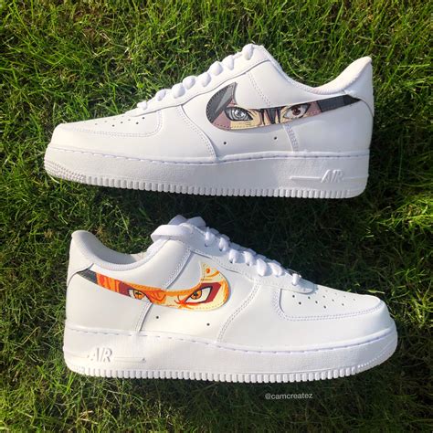 Nike air force 1 low valentines day. Custom Painted Naruto Af1 (Any Size)