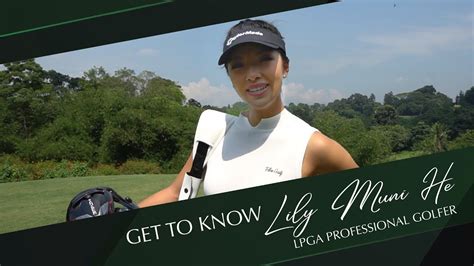 Get To Know Lily Muni He LPGA Professional Golfer YouTube