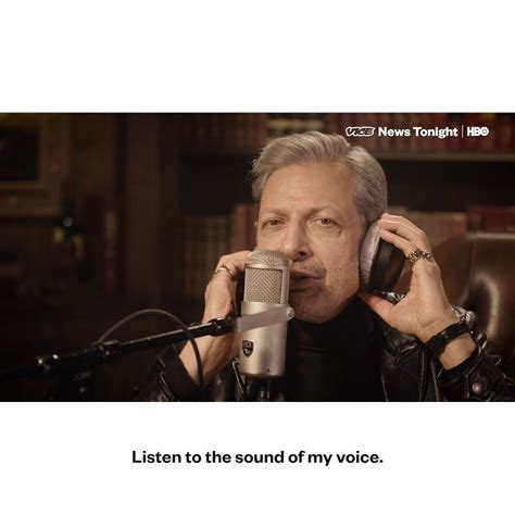 Chill Out With Jeff Goldblum Chill Out And Listen To Jeff Goldblum Do Asmr By Vice News Tonight
