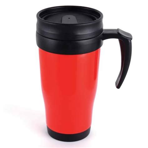 Kurala set of 5 coffee cup set, 10 ounce plastic coffee mug, unbreakable coffee mug plastic with handle，3 basic colors, reusable plastic mug dishwasher safe. Plastic Travel Mug With Lid And Handle | Best Mugs Design