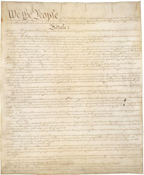 Constitution Of The United States Wikipedia