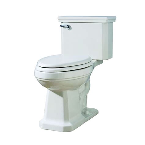 Aquasource Tristan White Chair Height 2 Piece Watersense Toilet 12 In