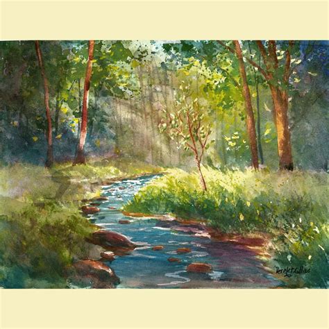 Bilder And Drucke Country Road In Forest Trees Landscape Scenery Wall Art