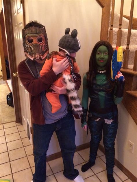 guardians of the galaxy costumes for halloween 2014 gomorrah rocket raccoon and star lord