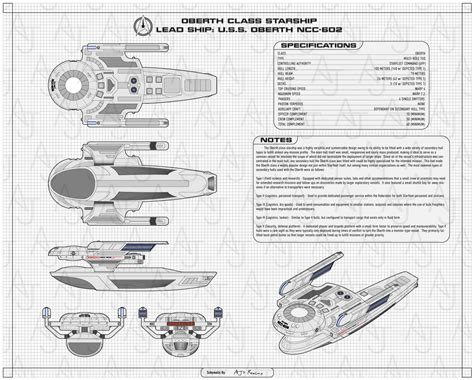 Oberth Class Multi Role Vessel Starfleet Ufp By Ajsrealms On Deviantart