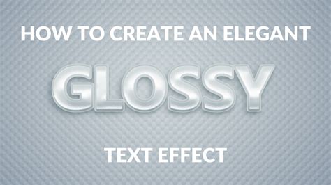 How To Create An Elegant Glossy Text Effect In Canva Canva Templates