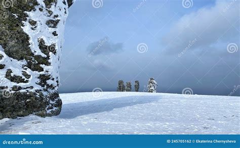 View Of The Pillars Of The Manpupuner Plateau Weathering Pillars Komi