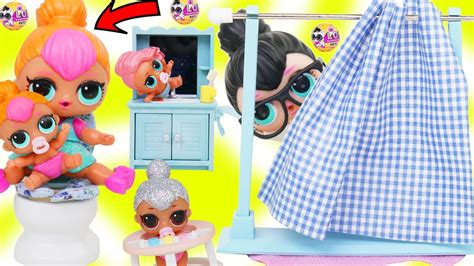 Lol Omg Makeover Diy Bonita Neon Big Sister Omg Fashion Doll Youtube