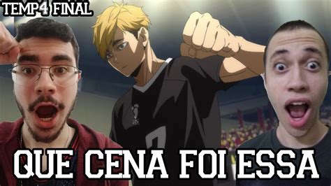 Que Final Foi Esse Olha Essa Cena Haikyuu Temporada 4 Episódio 13