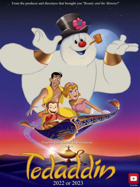 Tedaddin Aladdin Parody Spoof Poster Disney Vhs Tapes
