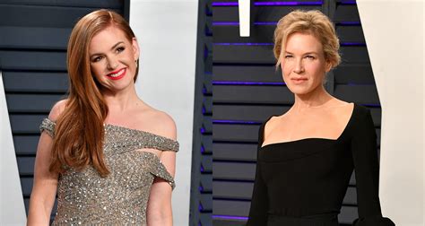 Isla Fisher And Renee Zellweger Get Glam For Vanity Fairs Oscars Party