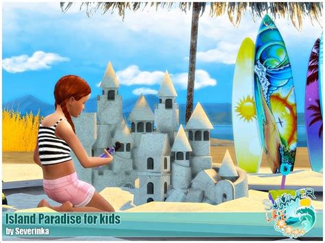 Island Paradise For Kids Mod Sims 4 Mod Mod For Sims 4