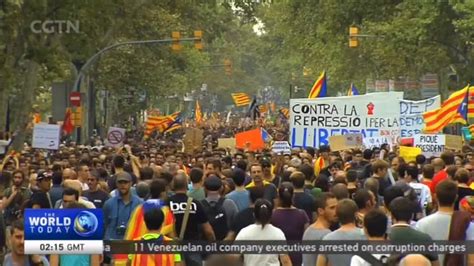 Catalonia Independence Catalan President Carles Puigdemont Defies