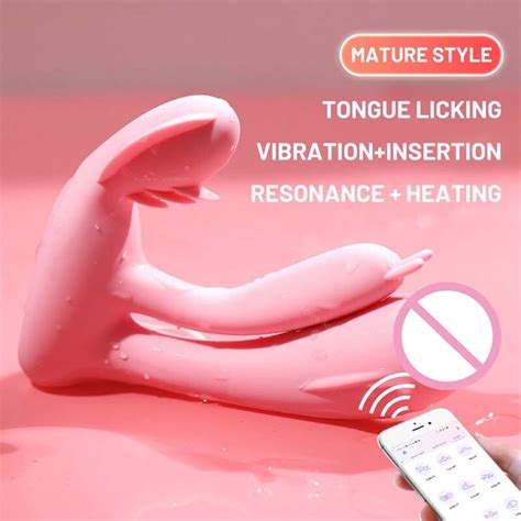 Silicon Vagina Licking Distance Breast Opening Vulva Butt Plug Vibrator Vibrating Panties Woman