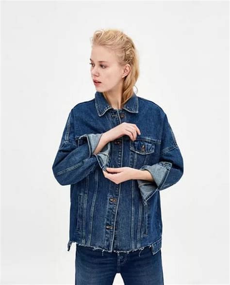 this denim zara jacket is ideal for your wardrobe capsule rsvp live